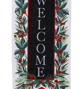 Welcome Holly Pennant