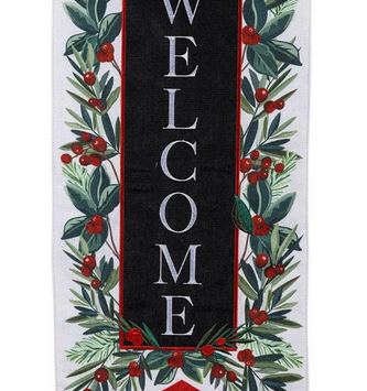 Welcome Holly Pennant