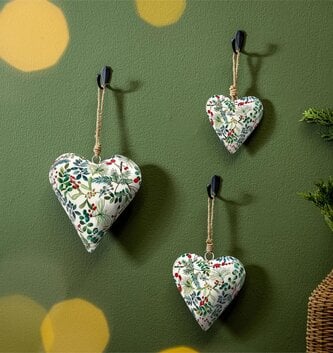 Christmas Bliss Heart Ornament (3-Sizes)