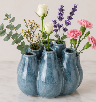Tidecluster Bloom Multi Vase (3-Colors)