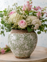 Green Chinoiserie Vase (2-Sizes)
