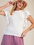 Easel Dolman Sleeve Mineral Wash Top (2 Colors)