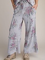 Easel Floral Print Waffle Weave Pant by: Easel