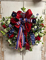 Custom Americana Wreath