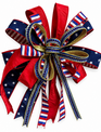 Custom Firecracker Festive Bow
