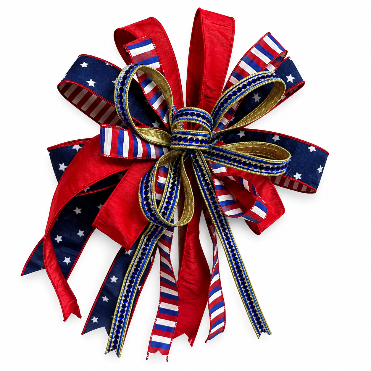 Custom Firecracker Festive Bow