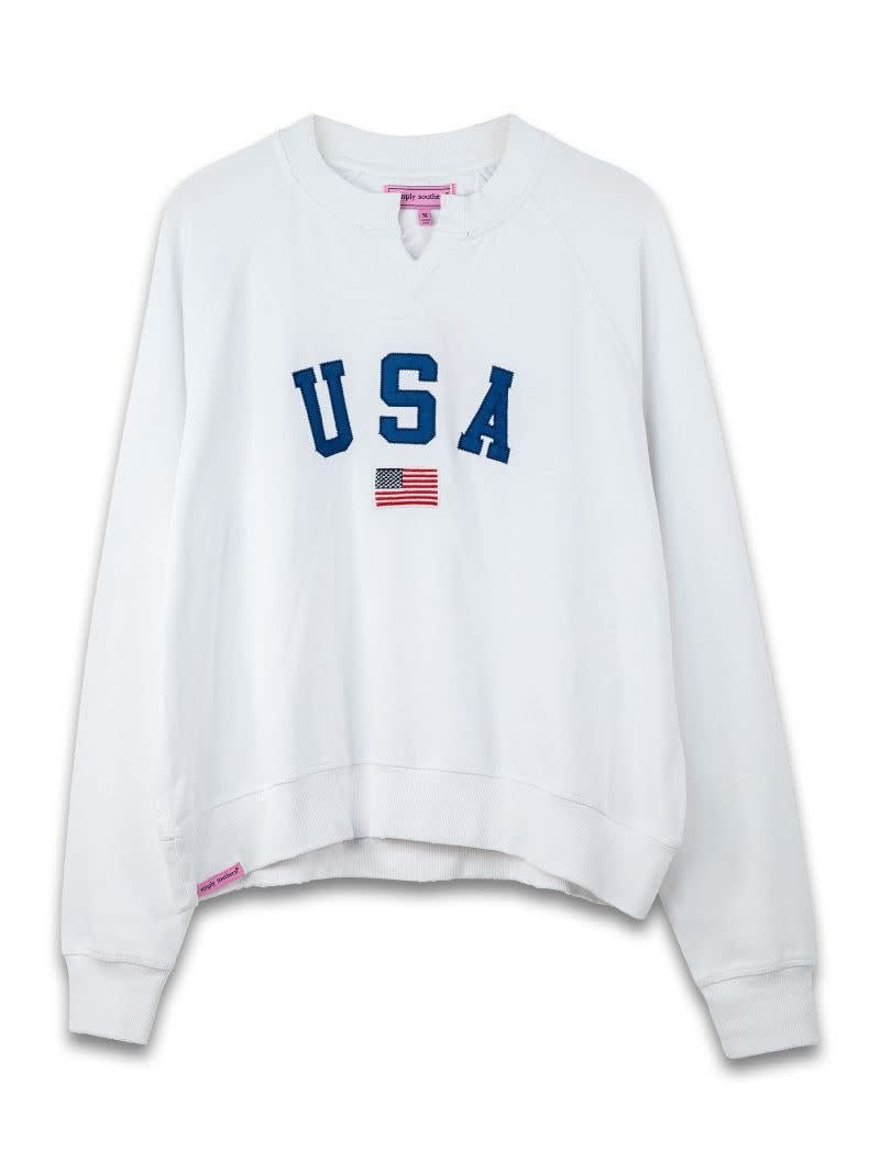 Simply Southern Summer Crew USA Sweatshirt By: Simply Southern