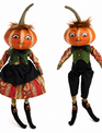 Kermit & Kimberly Pumpkin Head Kids