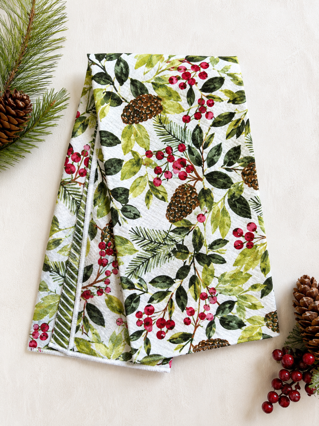 Holiday Two-Sided Quick Dry Kitchen Towel (7-Styles)