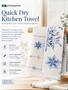 Holiday Two-Sided Quick Dry Kitchen Towel (7-Styles)