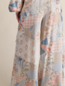 Easel Patchwork Print Vintage Pants By: Easel