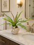 Custom Sword Fern in Songbird Vase