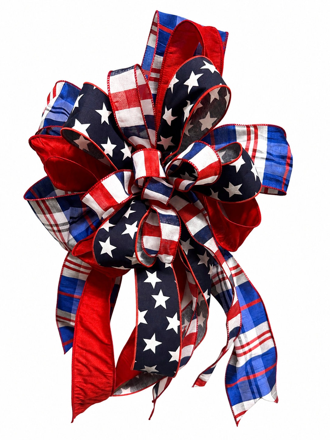 Custom Happy Birthday America Bow