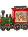 LED Snowman Express Train Snowglobe
