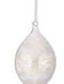 Etched Glass Iridescent Ornament (2-Styles)