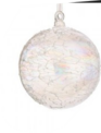 Etched Glass Iridescent Ornament (2-Styles)
