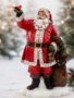 Santa Holding Cardinal
