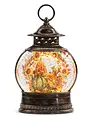 LED Fall Pumpkins w/ Critters Snowglobe