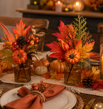 Pumpkin Leaf Pick (2-Styles)