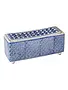 Garden Row Arranger Vase Blue
