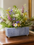 Garden Row Arranger Vase Blue