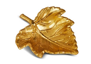 Golden Leaf Plate (2-Sizes)