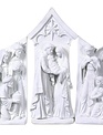 3-Piece White Nativity Set