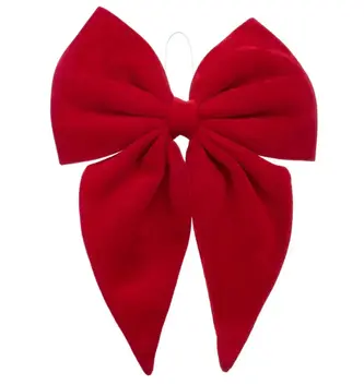 XL Red Velvet Bow