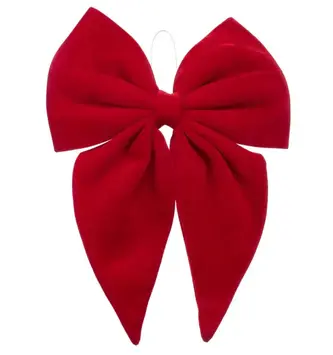 XL Red Velvet Bow