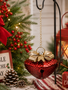 Hanging Red Christmas Jingle Bell