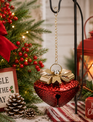 Hanging Red Christmas Jingle Bell