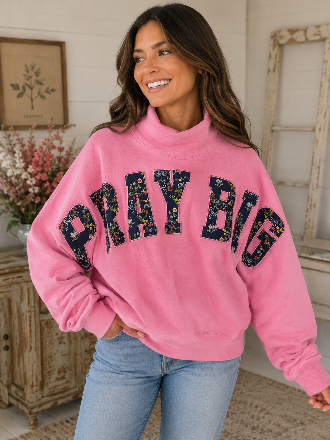 Simply Southern Pray Big Pullover By: Simply Southern One Size