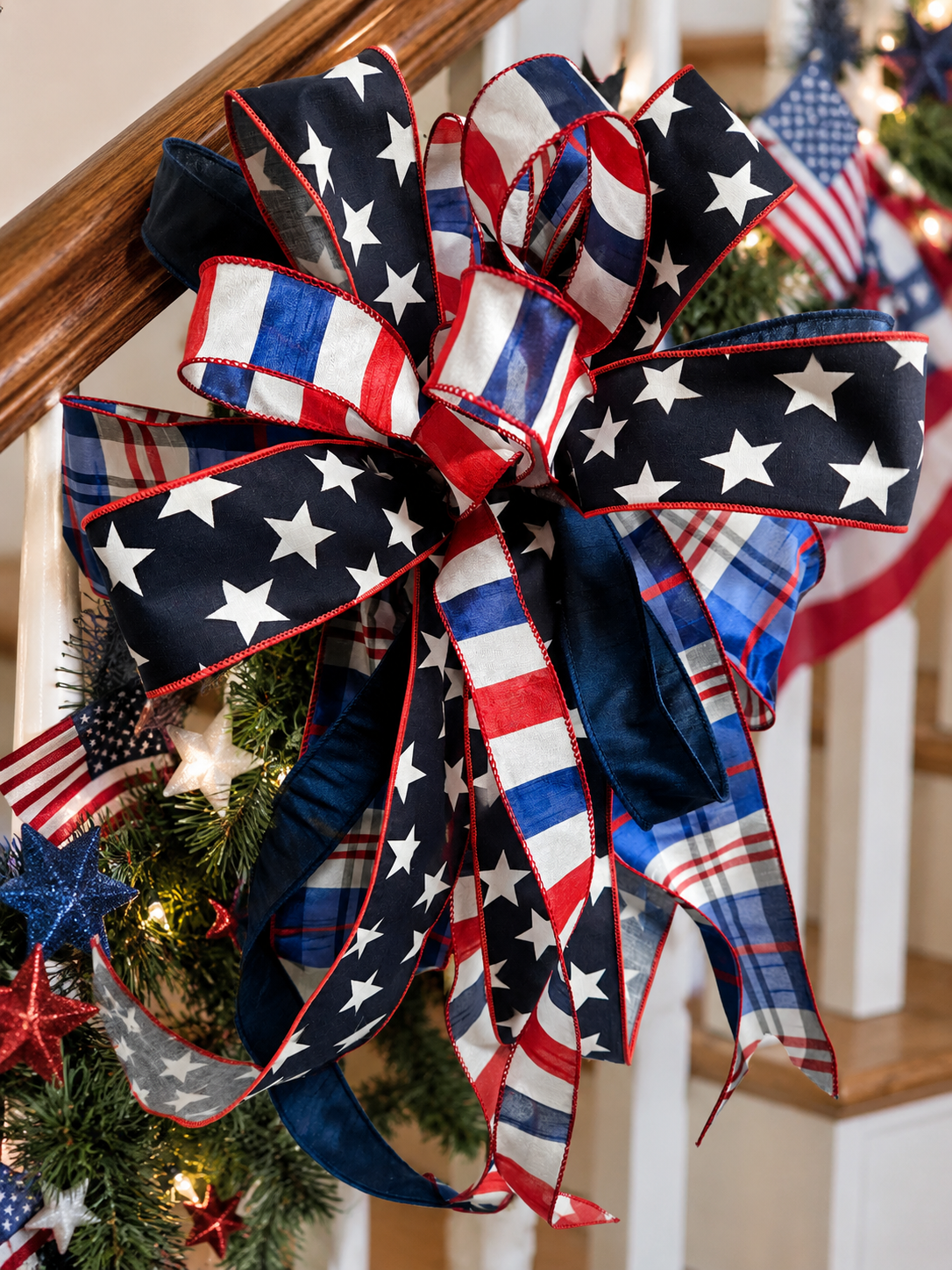 Custom Celebrate USA Bow