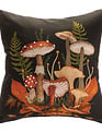 Trail of Mushrooms Pillow