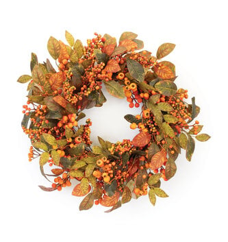 24" Mixed Berry Wreath