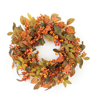 24" Mixed Berry Wreath