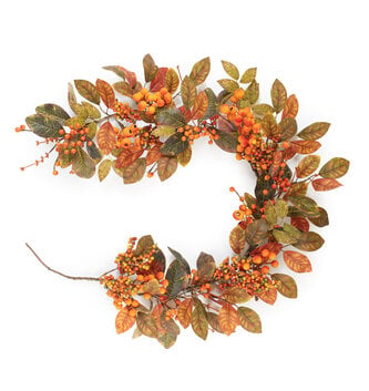5' Mixed Berry Garland