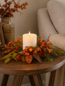 12" Mixed Berry Candle Ring