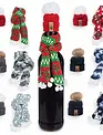 Wine Bottle Scarf & Hat