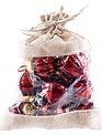Bag of 12 Mini Red Glass Ornaments
