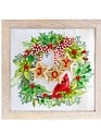Beaded Joy Christmas Art