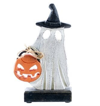 Wood Carved Casper the Ghost