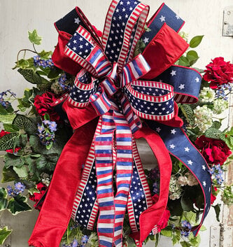 Custom Americana Wreath