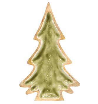 Mango Wood Tree Platter (Food Safe)