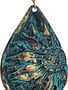 Patina Blooms Teardrop Earrings