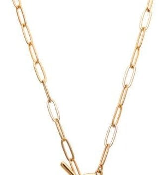 Crystal Orb Toggle Necklace & Earring Set