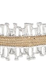 Twig Braid Chain Cuff Bracelet
