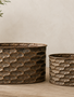 Copper Finish Oval Planter (2 Sizes)