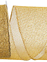 4" x 10 Yards Gold Mesh Metallic Wired Edge Ribbon