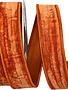 Crushed Velvet Touch Deluxe Wired Edge Ribbon (2 Widths)